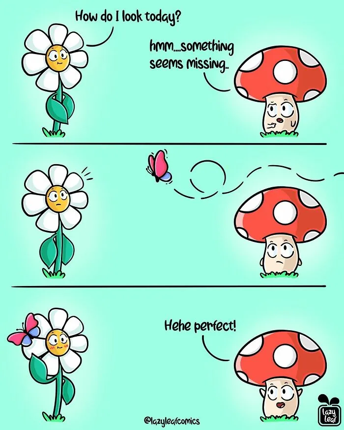 'Lazy Leaf Comics': 29 New Comics Featuring Animals, Planets, And Other Objects