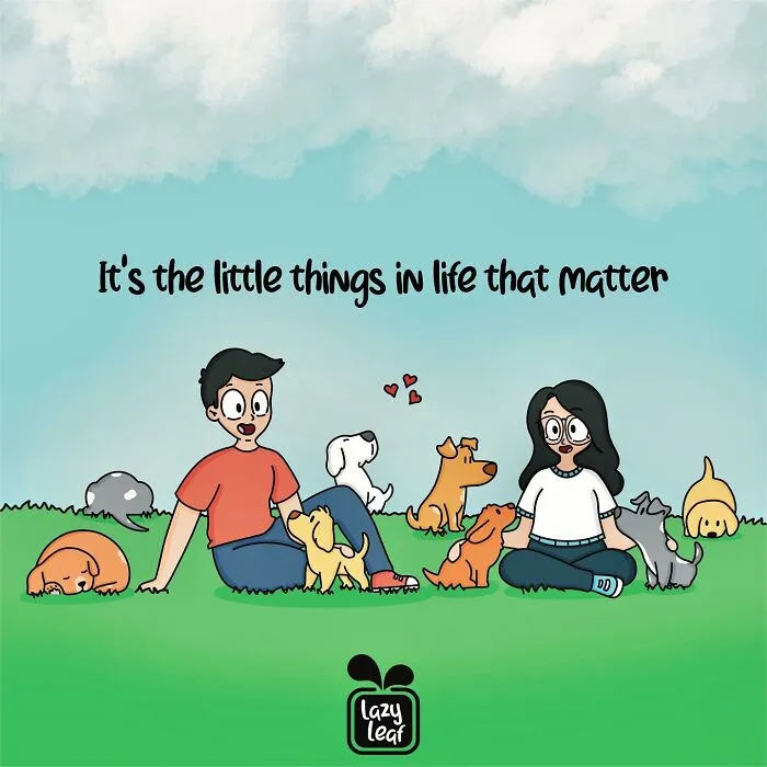 'Lazy Leaf Comics': 29 New Comics Featuring Animals, Planets, And Other Objects