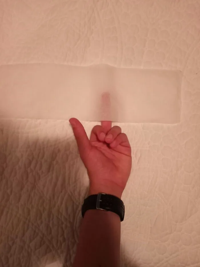 The Most Absurdly Thin Toilet Paper I Have Ever Seen, Found In My Airbnb