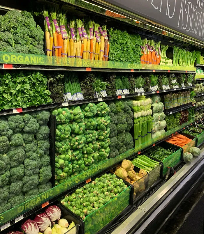 The Way This Produce Is Arranged