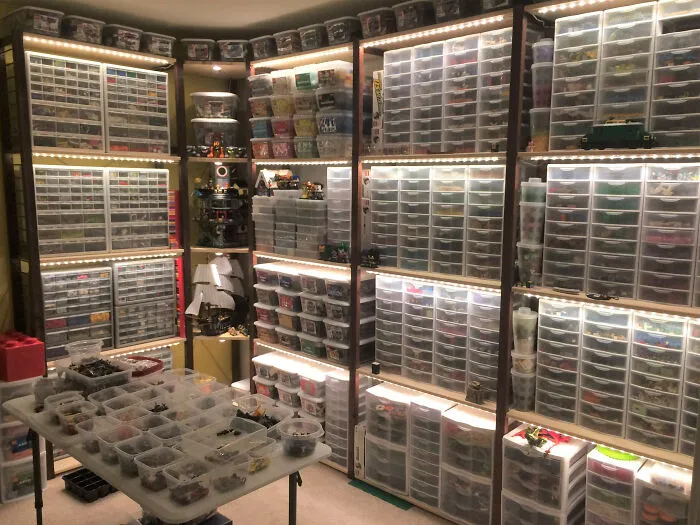 Selling My House Soon And Packing Up All The LEGO, Took One Last Photo Of My Setup
