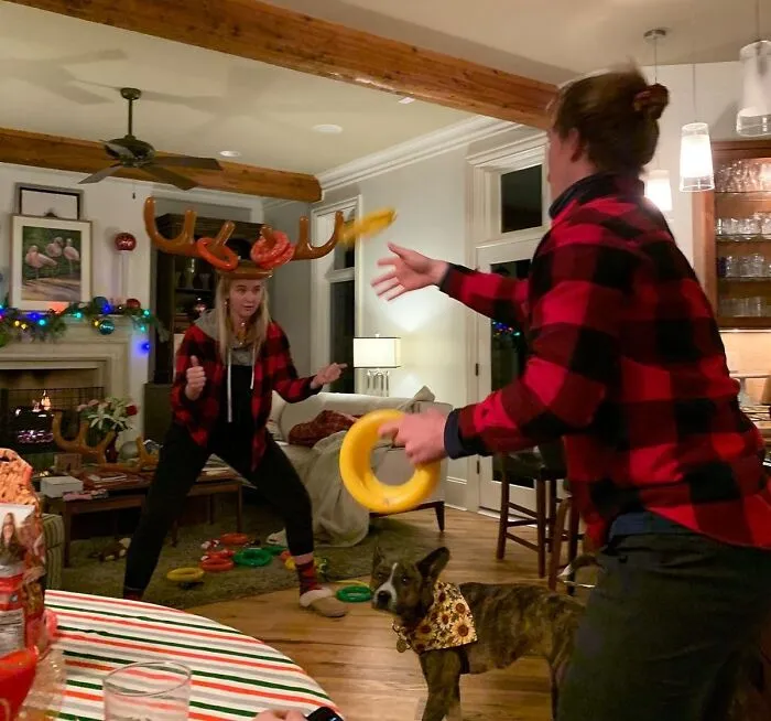 Aim For The Antlers With <a Style="Display:inline;" Href="Https://Www.amazon.com/Uniqhia-Two-Player-Ring-Toss-Game/Dp/B01n2n2hqb?crid=1t2tmf0wqf988&keywords=funny%2bchristmas%2bgifts&qid=1700578882&sprefix=funny%2bchristmas%2caps%2c198&sr=8-23&th=1&linkcode=ll1&tag=bporangutan-20&linkid=6db156d84291f066bfe1f67d090cb442&language=en_us&ref_=as_li_ss_tl" Target="_blank"><span Style="Font:inherit;color:#d74b1f;"> Inflatable Reindeer Antler Ring Toss Game</Span> - The Fun Never Drops Off At Your Holiday Parties