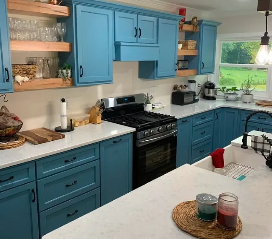 Kitchen Cabinets In Color