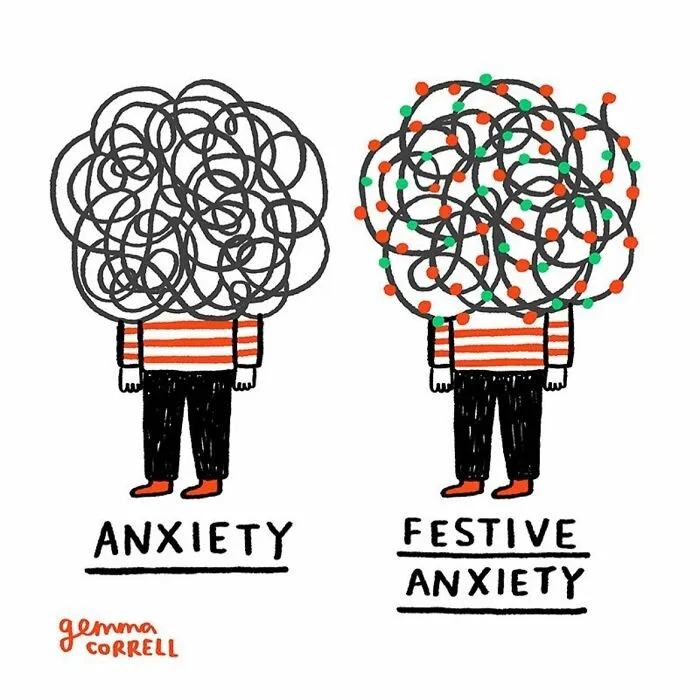 British Artist Shares Her Mental Health Struggles In 30 New Witty Comics