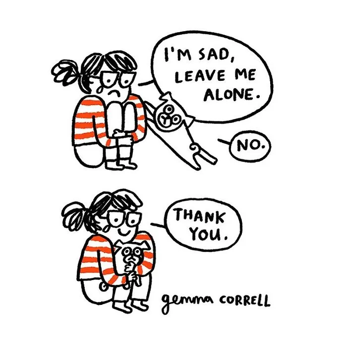 British Artist Shares Her Mental Health Struggles In 30 New Witty Comics