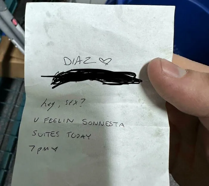 By Far The Craziest Note I’ve Ever Got