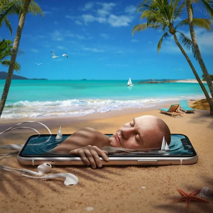 This Artist Uses His Photoshop Skills To Place Himself Into Surreal Worlds (26 New Pics)