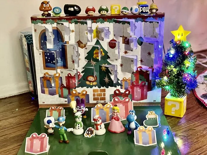 Bring The Fun Of Mushroom Kingdom To Your Home With Super Mario Advent Calendar – A Heart-Warming Quest Towards Christmas