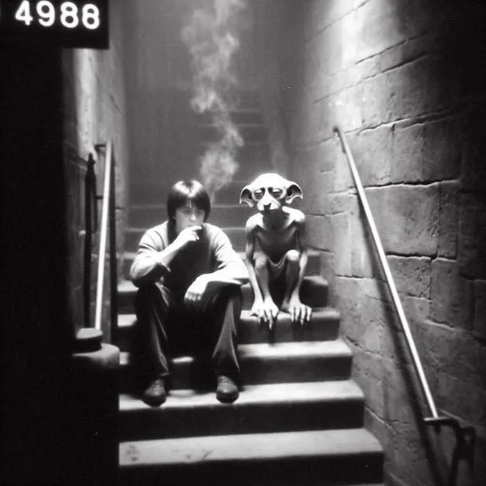 AI Imagined What CCTVs Could Capture At Hogwarts And Here Are 28 Unexpected Pics