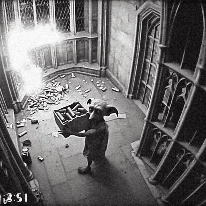 AI Imagined What CCTVs Could Capture At Hogwarts And Here Are 28 Unexpected Pics
