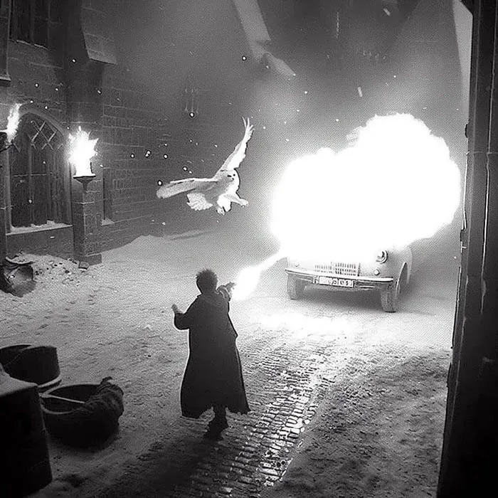 AI Imagined What CCTVs Could Capture At Hogwarts And Here Are 28 Unexpected Pics