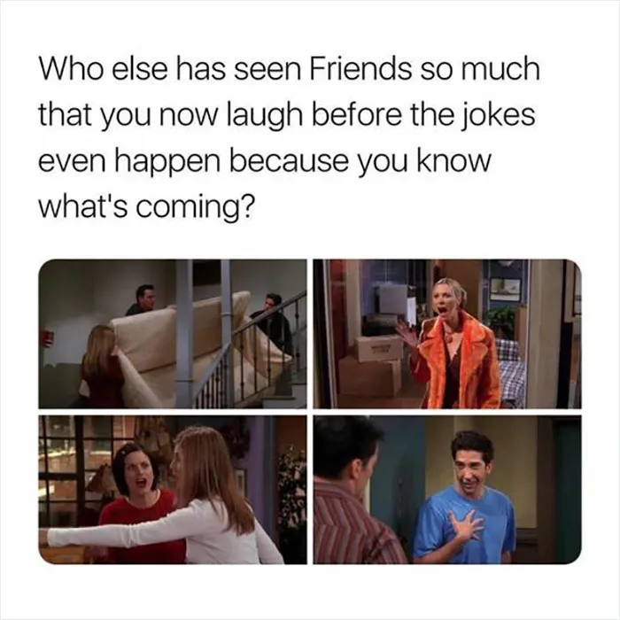 If You’re In A Bad Mood, These 30 Hilarious “Friends” Memes Might Cheer You Up