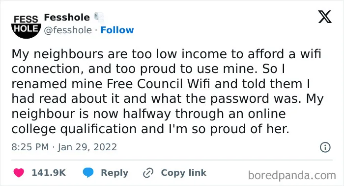 He Even Deposited $20 Into Her Bank Account After Sniffing The Password And Seeing It Was Negative