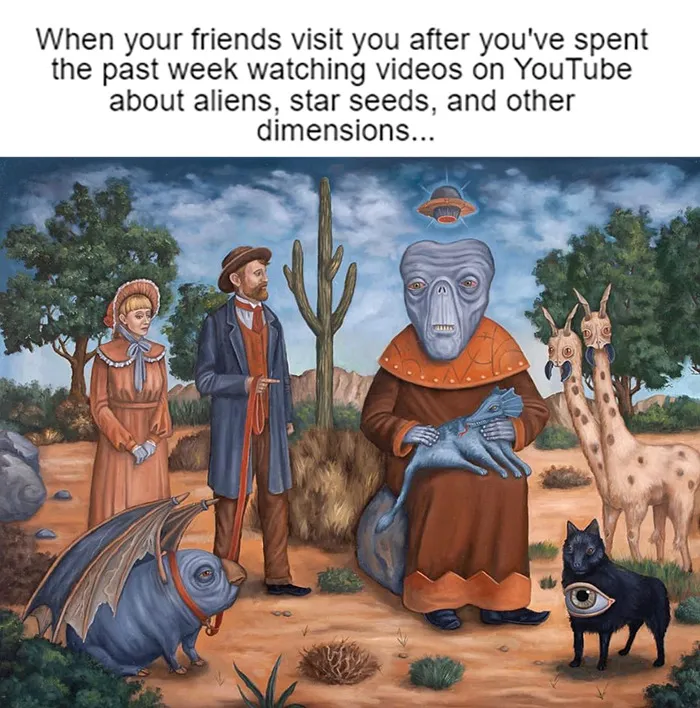 21 Hilarious Memes About Spirituality And Everyday Topics Inspired By Mark Rogers’ Art