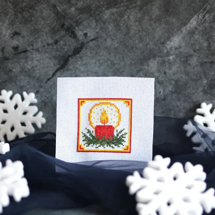 15 Simple And Easy Cross-Stitch Patterns For Christmas And New Year