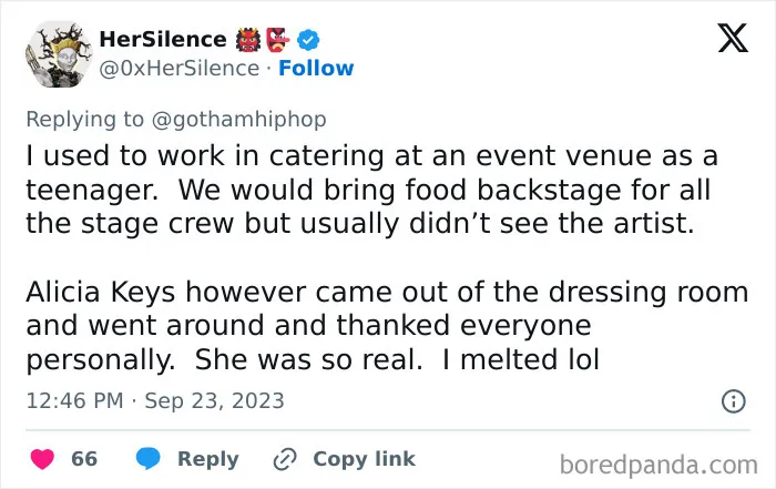 40 Of The Most Unforgettable Celebrity Encounters Shared On This X Thread