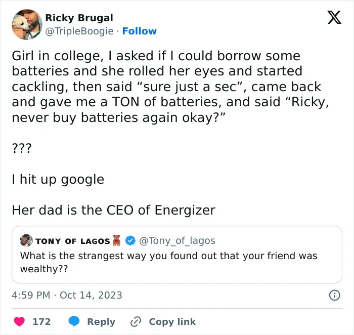 34 Stories About Humble People Who Turned Out To Be Absurdly Rich, As Shared In This Online Thread