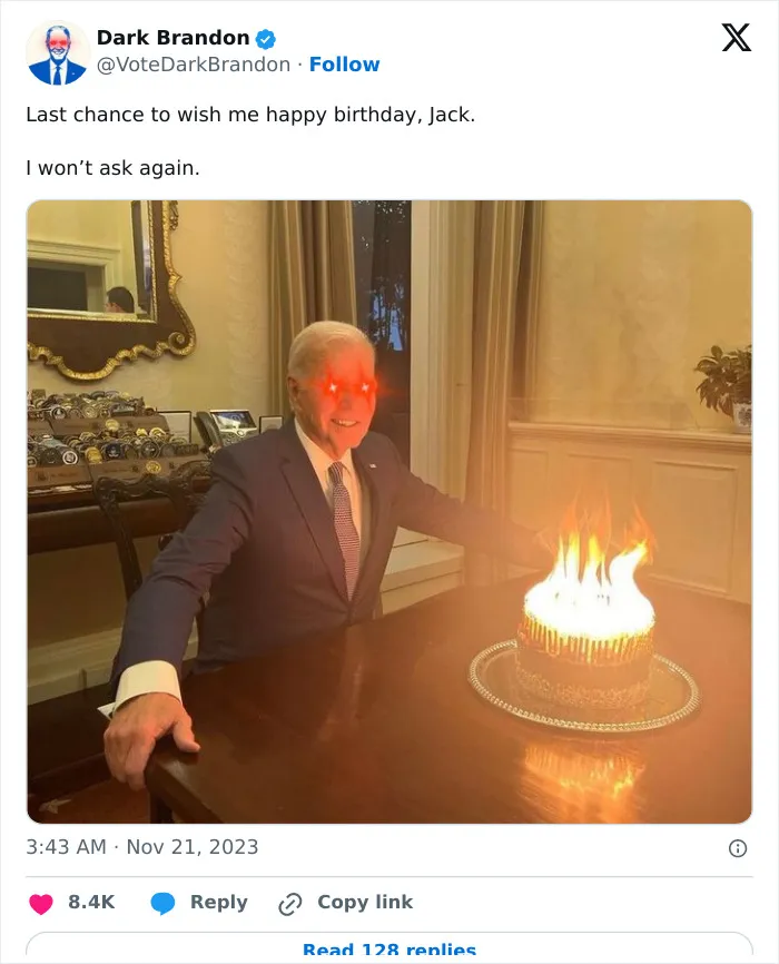 Joe Biden’s 81st B-Day Photo Becomes An Endless Source Of Inspiration For Memes, And Here Are The 30 Best Ones