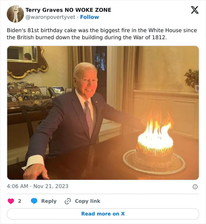 Joe Biden’s 81st B-Day Photo Becomes An Endless Source Of Inspiration For Memes, And Here Are The 30 Best Ones