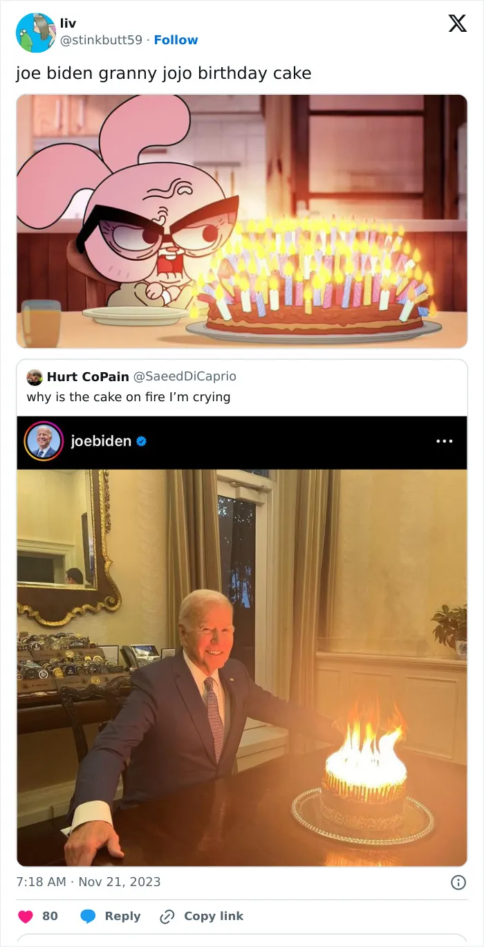 Joe Biden’s 81st B-Day Photo Becomes An Endless Source Of Inspiration For Memes, And Here Are The 30 Best Ones