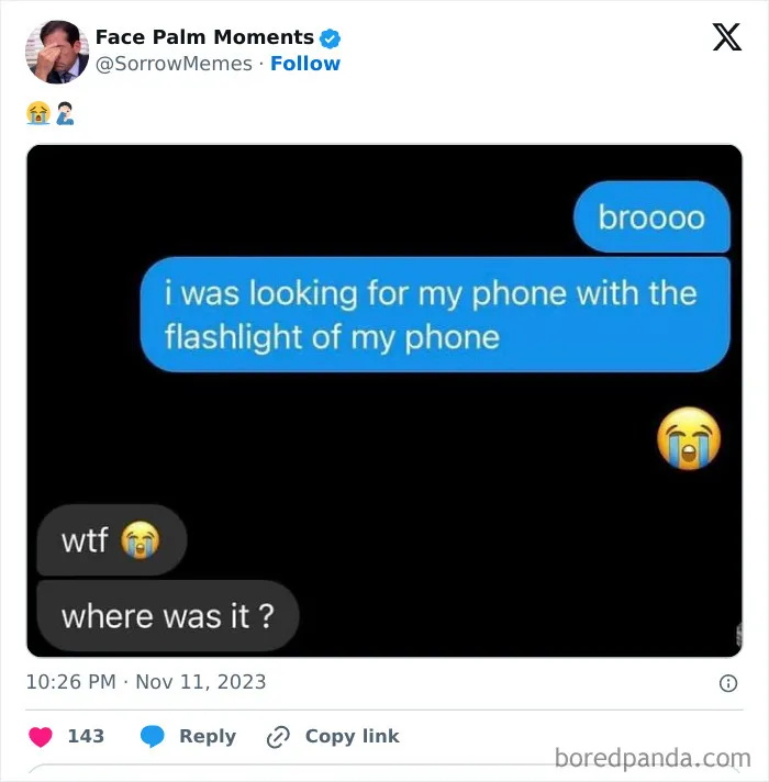 This X Page Is Dedicated To The Worst Facepalm Moments, And Here Are 50 Of The Funniest Ones