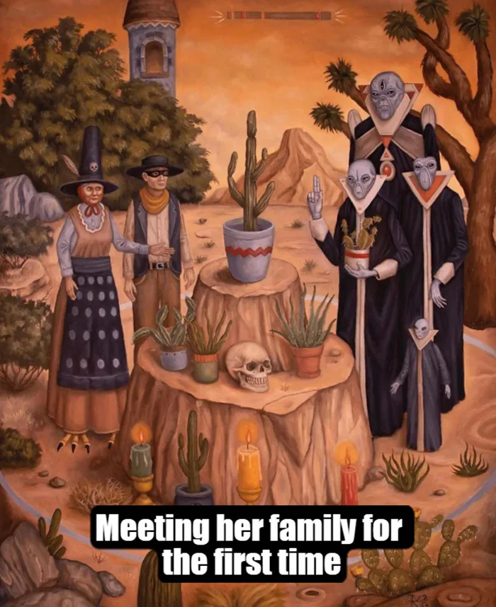 21 Hilarious Memes About Spirituality And Everyday Topics Inspired By Mark Rogers’ Art