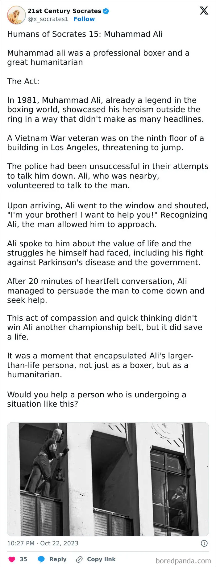 “21st Century Socrates”: 24 Amazing And Heartbreaking Stories About Humans