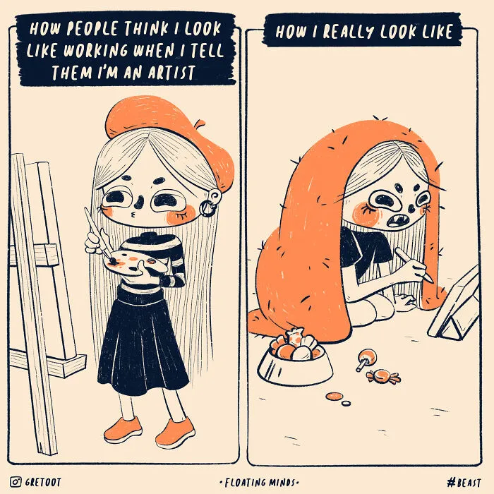 I Turn My Struggles And Daily Life Into Funny And Relatable Comics (25 Pics)