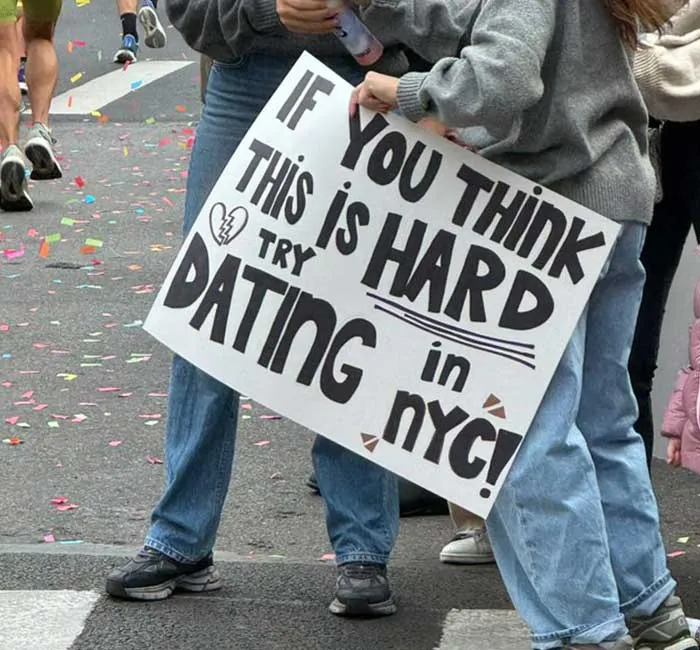 The Marathon Was The Perfect Occasion To Air Out Personal Problems, It Seemed