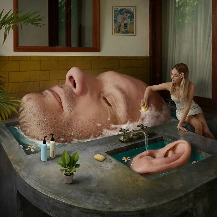 This Artist Uses His Photoshop Skills To Place Himself Into Surreal Worlds (26 New Pics)