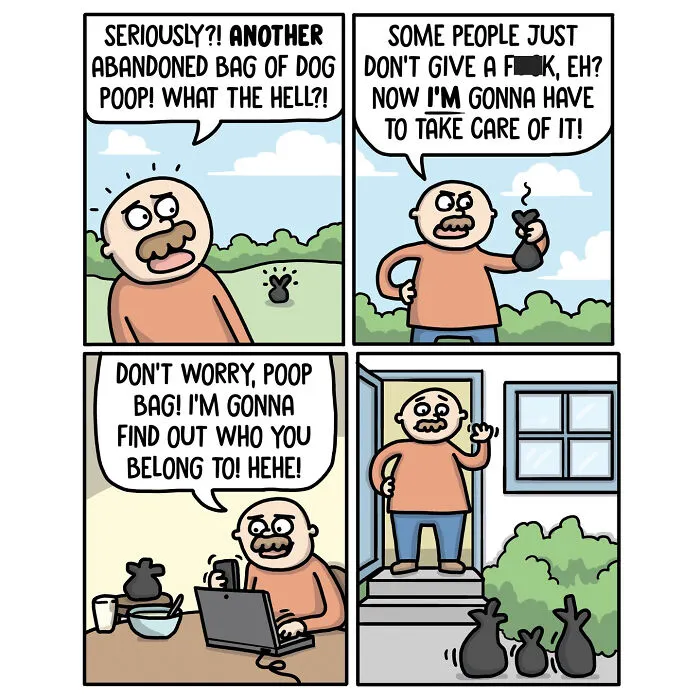 Whoops: 21 Quirky Comics With Unpredictable Endings By This Norwegian Artist (New Pics)