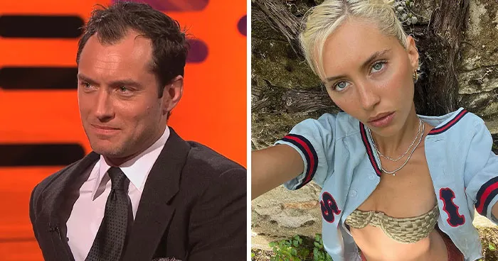 Jude Law And Iris Law