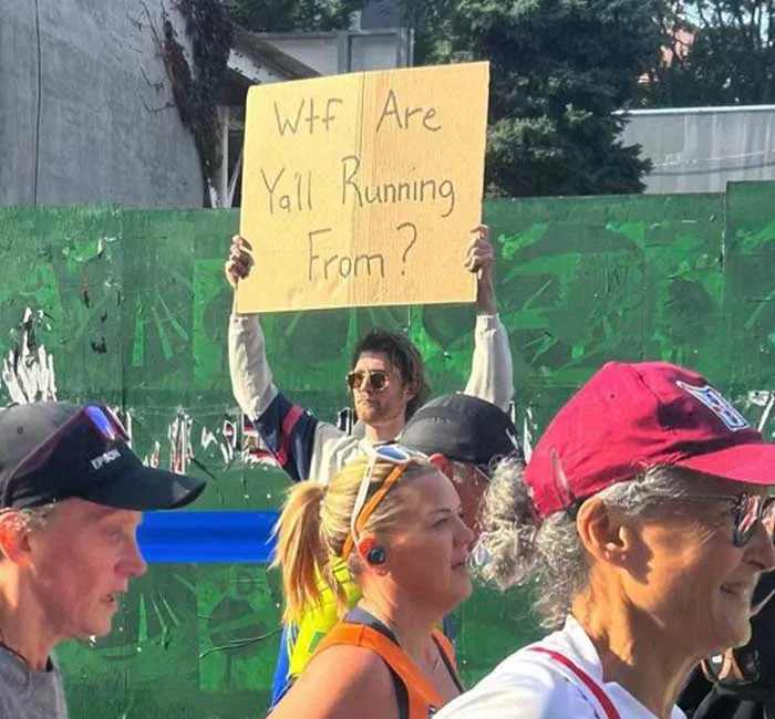 Even Seth Phillips, Aka Dude With Sign, Shared One Of His Iconic Posters