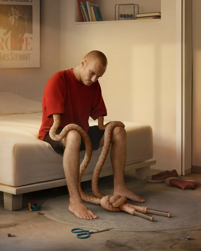 This Artist Uses His Photoshop Skills To Place Himself Into Surreal Worlds (26 New Pics)