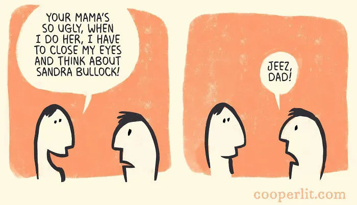 Here Are 30 Of The Most Recent Comics Full Of Random Twists By “Cooper Lit Comics”