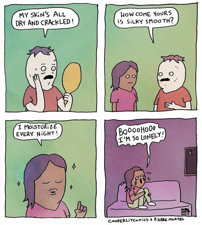 Here Are 30 Of The Most Recent Comics Full Of Random Twists By “Cooper Lit Comics”