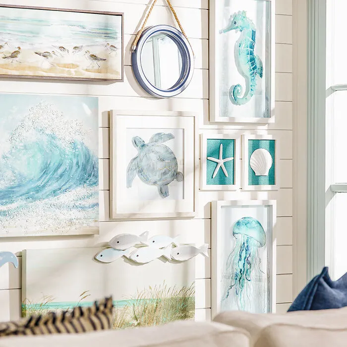 Cozy Coastal Wall Art Decor