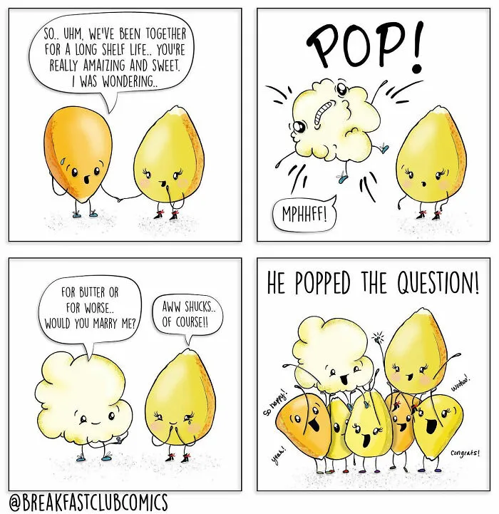 30 Funny Comics About Food That Are Full Of Puns And Jokes, By This Artist (New Pics)