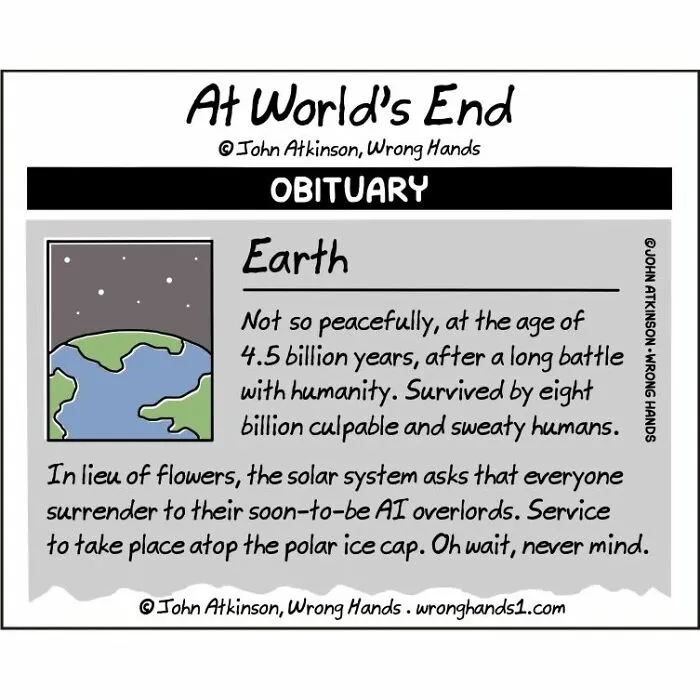 32 Witty And Funny Cartoons About Science, Literature, Pop Culture, And Many Other Things By John Atkinson (New Pics)