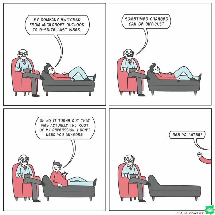 This Artist Illustrates About Funny Situations Through His  Absurd Comics