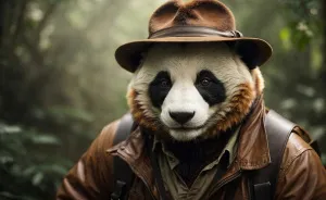 Pandamonium: My 5 AI-Generated Images