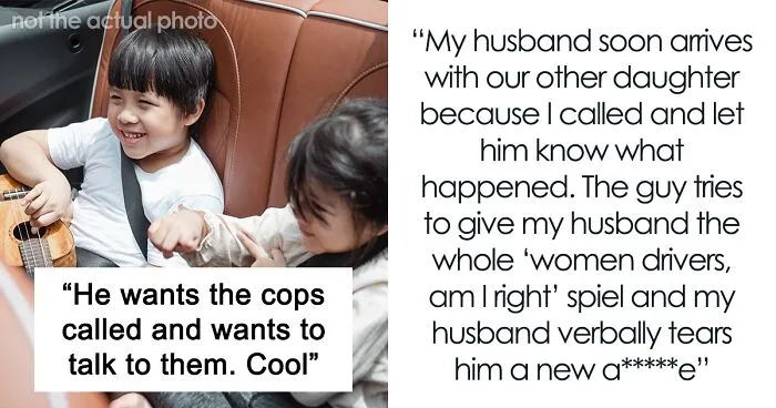 Dude Starts Lecturing This Mom For ‘Poor Driving’, She Just Waits For Cops Who Get Him Arrested