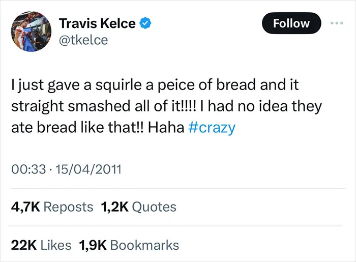 Travis Kelce - The King Of Unproblematic Old Tweets, Here Are 24 Of The Ones Taylor Swift Fans Found