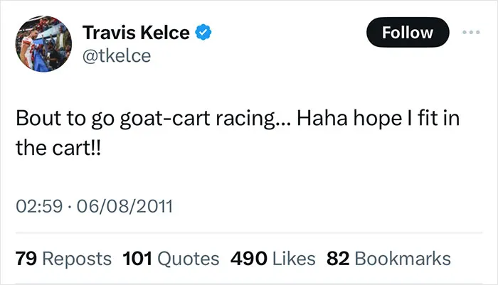 Travis Kelce - The King Of Unproblematic Old Tweets, Here Are 24 Of The Ones Taylor Swift Fans Found