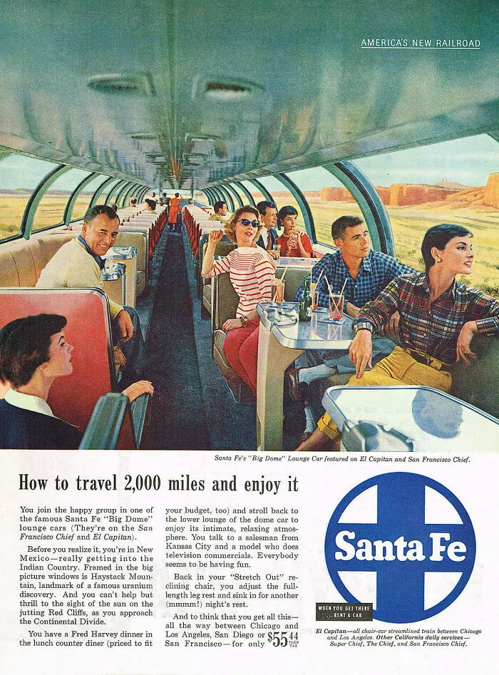 The Atchison, Topeka & Santa Fe Railway, 1955