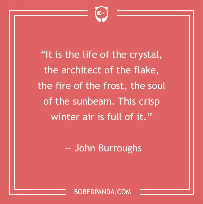 Quote about winter