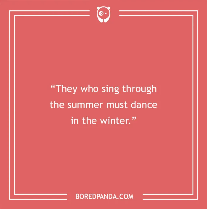 Quote about winter