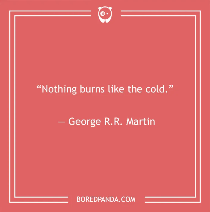 Quote about winter