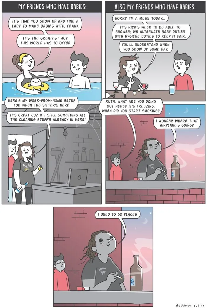 40 Hilarious Comics With Funny Twists And Unexpected Endings By This Artist