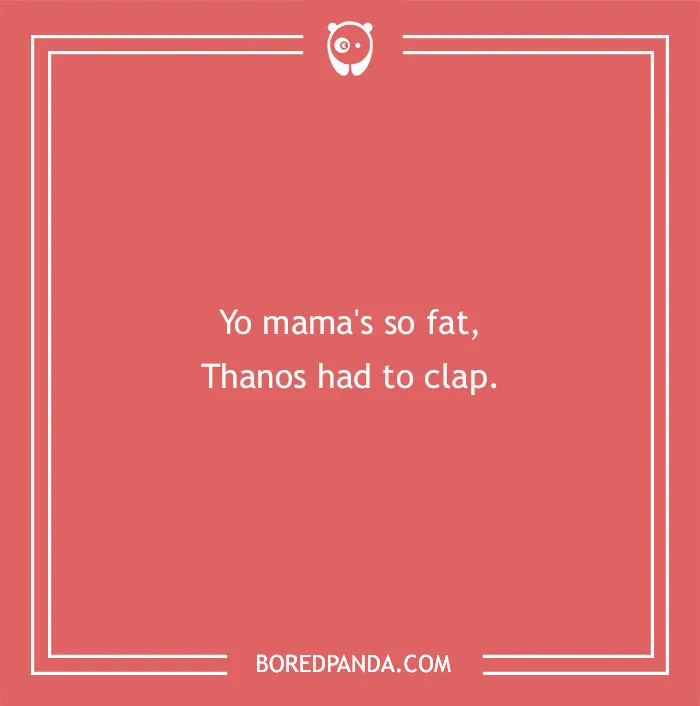 Yo Mama Jokes So Savage, Even She’d Laugh